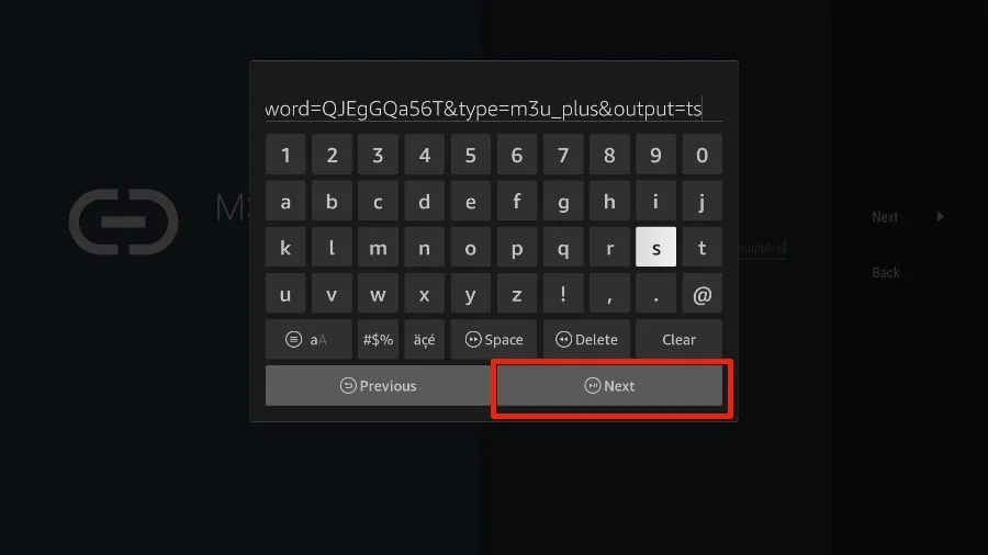 How to Install Tivimate on Android 4 TiviMate M3U link added 1