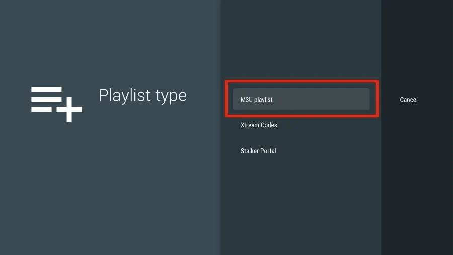 How to Install Tivimate on Android 3 select m3u playlist tivimate
